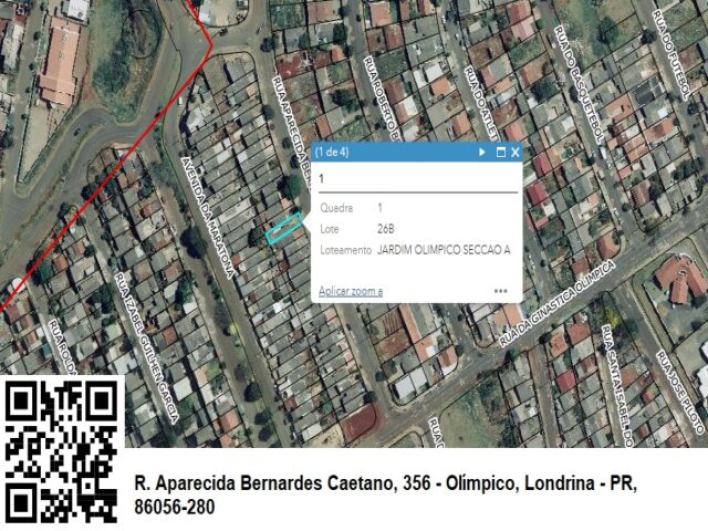 Lote 199 data no 26b da quadra no 01 (um) com 150,00 m2, do jardim olimpico seccao a, desta cidade