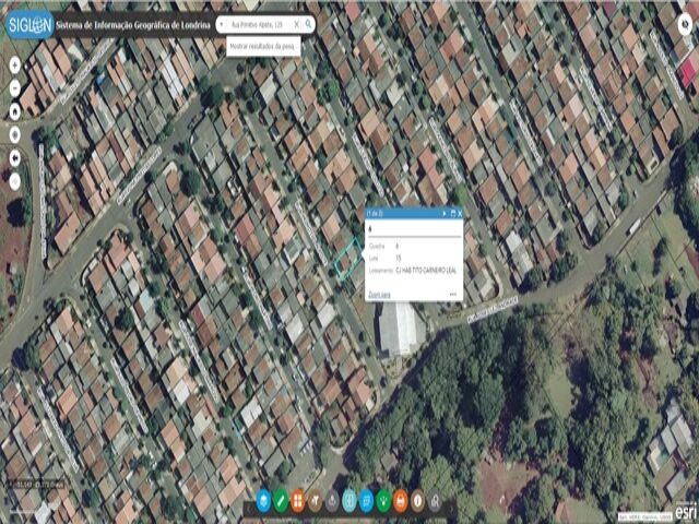 DATA NO 15 (QUINZE), DA QUADRA NO 06 (SEIS), COM 200,00 M2, DO CONJUNTO HABITACIONAL TITO CARNEIRO LEAL, DESTA CIDADE, C, localizado em Londrina - PR, bairro Jardim Shangri-lá