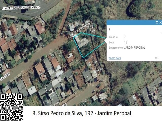 Imagem do imóvel DATA DE TERRAS SOB Nº 18, DA QUADRA Nº 07, COM A ÁREA DE 624,12M² - RUA SIRSO PEDRO DA SILVA, S/N°