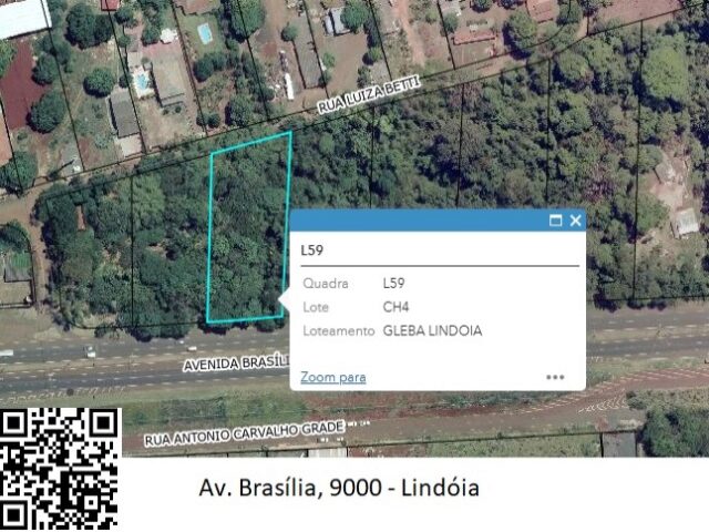 Imagem do imóvel CHÁCARA N° 04, COM ÁREA DE 3.482,55M² - AVENIDA BRASÍLIA, S/Nº