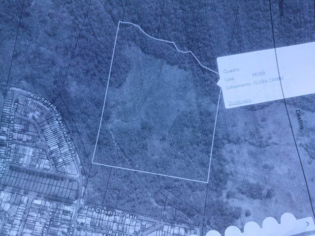 Imagem do imóvel ÁREA DE TERRAS MEDINDO 117.315,18M² METROS QUADRADOS, RESERVA, LOCALIZADA DENTRO DO LOTE 74 DA GLEBA CAMBE - RUA LUIZ CARVALHO DE ARAUJO, S/Nº (FINAL DA RUA)