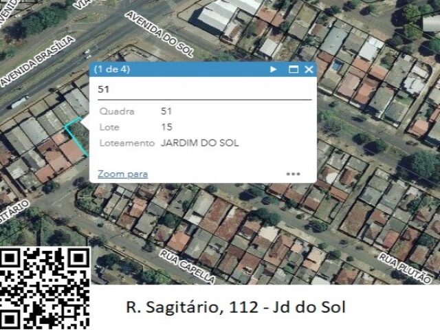 Imagem do imóvel DATA DE TERRAS SOB Nº 15, DA QUADRA Nº 51, COM A ÁREA DE 300,00M² - RUA SAGITÁRIO, S/Nº