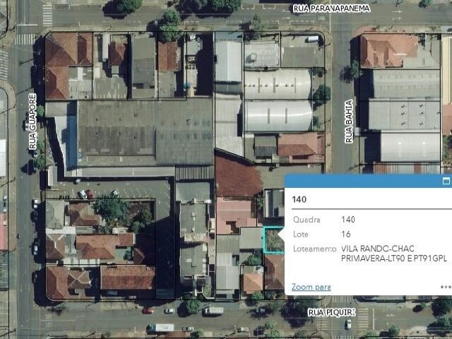 Imagem do imóvel DATA DE TERRAS SOB Nº 16, MEDINDO A ÁREA DE 250,00M² - RUA BAHIA, 749