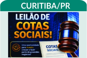 1º Leilão - Divisão de Hastas Públicas - Cotas Sociais da empresa Wenger Ltda